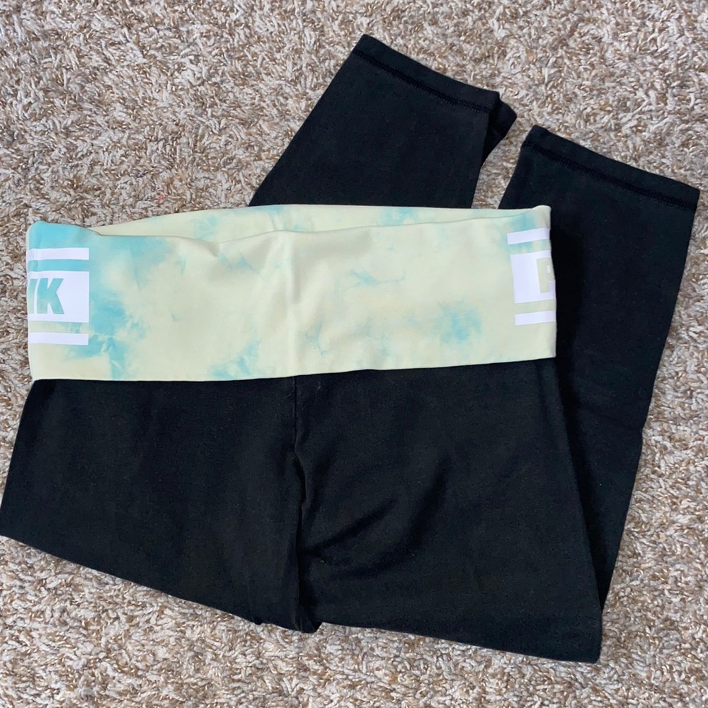 Pink Cropped Leggings